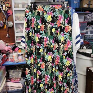 Terra and Sky 2X Floral Skirt